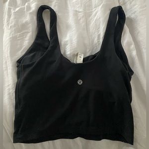 lululemon align tank (black)